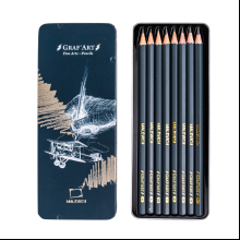 Набор чернографитных карандашей Малевичъ "Graf'Art", 8 шт.