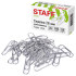 Скрепки "STAFF", 28 мм, 100 шт, серебристый