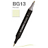 Маркер перманентный двусторонний "Sketchmarker Brush", BG13 песчаник