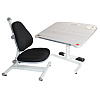 Стол Comf-Pro Coco Desk UR-83, 800х600х(540-755) мм, дуб белый - 6