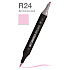 Маркер перманентный двусторонний "Sketchmarker Brush", R24 детский розовый