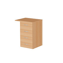 Коллекция Макси тумба М43, 500x600x750 мм, бук