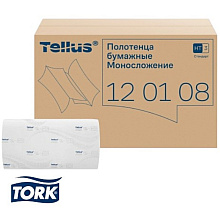 Полотенца бумажные Tellus Синглфолд Стандарт