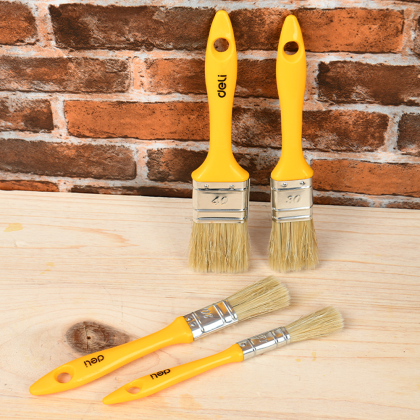 Кисть малярная Deli YS EDL509137, плоская, 2.7"-70 мм, смешанная щетина - 3