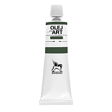 Краски масляные Renesans "Oils for art", 44 зеленая земля верона, 60 мл, туба
