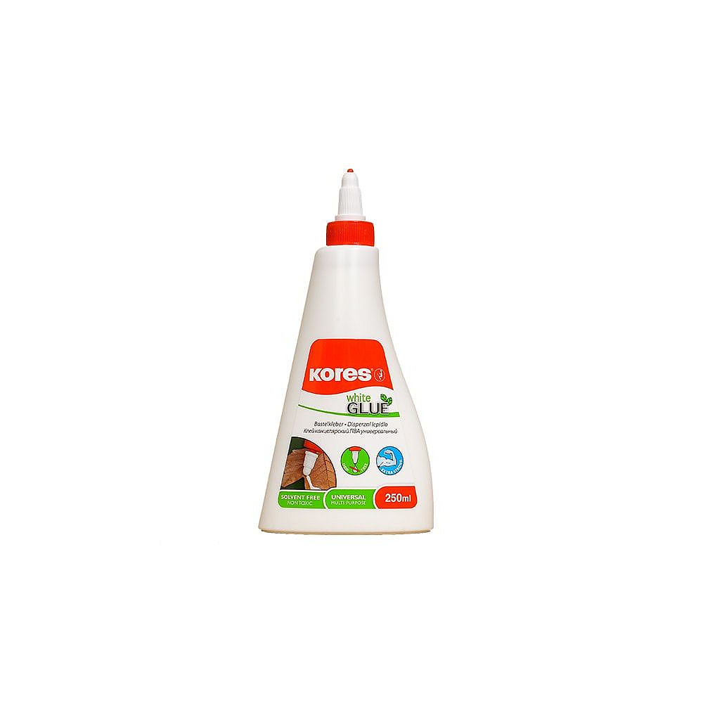 Клей ПВА Kores "White Glue", 250 мл