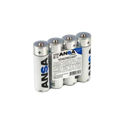 Батарейки алкалиновые ANSA Standart "R6/BL-4 (AA)", 4 шт, щелочные - 3