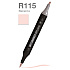 Маркер перманентный двусторонний "Sketchmarker Brush", R115 маргаритка
