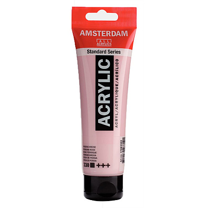 Краски акриловые "Amsterdam", 330 персидский розовый, 120 мл, туба