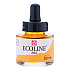 Жидкая акварель "ECOLINE", 202 желтый темный, 30 мл