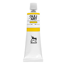 Краски масляные Renesans "Oils for art", 08 ультрамарин желтый, 60 мл, туба