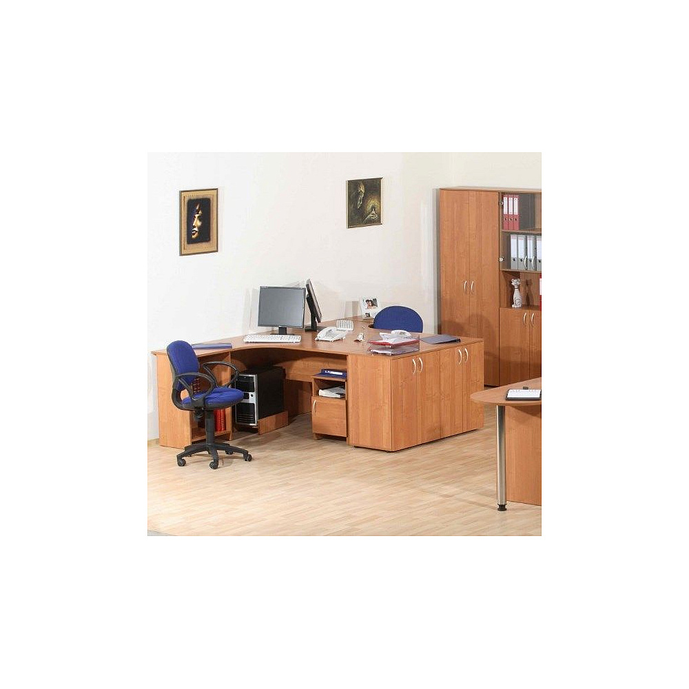 Коллекция Макси стол письменный М23-L, 1380х900х750 мм, сонома - 2