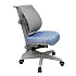 Кресло детское Comf-Pro UR-C3 SPEED ULTRA Chair, пластик, ткань, голубой джинс, пластик, корпус серый, с чехлом салатовым, серый