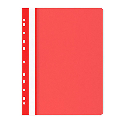 Папка-скоросшиватель с перфорацией "Office Product", А4, красный