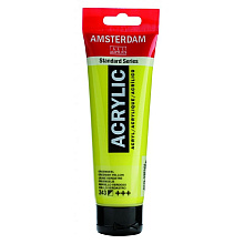 Краски акриловые "Amsterdam", 243 зелено-желтый, 120 мл, туба