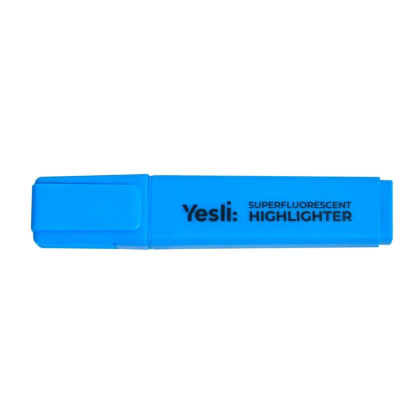 Маркер текстовый "Yesli:", голубой - 2