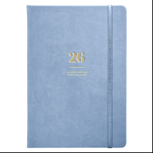 Ежедневник датированный "Pastel", А5, 352 страницы, голубой, 2026