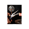 Длинногубцы Deli HS HT2106C, 160 мм, Soft Touch, оранжевый - 4