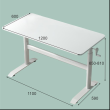Стол детский регулируемый EVERPROF "Kids table 1", белый