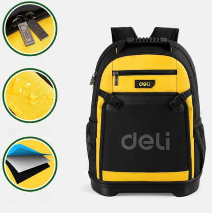 Рюкзак Deli YS DL586122, 350x200x470 мм, 12 карманов, ткань Oxford - 4