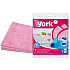 Салфетка универсальная перфорированная YORK  34*35 см., ассорти 3шт./уп.