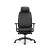 Кресло для руководителя SitZone E-AC-001A-P1-BK ткань, черный - 2
