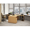 Коллекция Столица стол письменный С-1-12 Л, 1200х900/600х750 мм, дуб сонома - 7