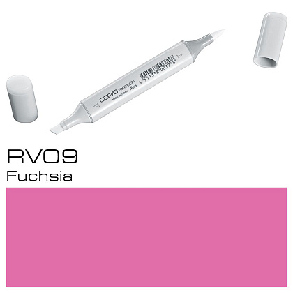 Маркер перманентный "Copic Sketch", RV-09 фуксия