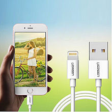 Кабель Ugreen "US155-20728", 1 м, белый