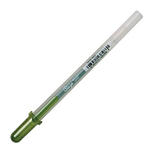 Ручка гелевая "Gelly Roll Glaze", 0.6 мм, прозрачный, стерж. темно-зеленый