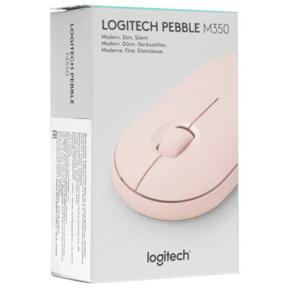 Мышь Logitech Pebble M350, беспроводная, Rose   - 8