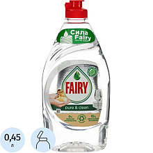 Средство для мытья посуды "Fairy Пьюэр Клин", 450 мл