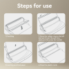 Перфобиндер Deli Plastic Binder T311  - 8