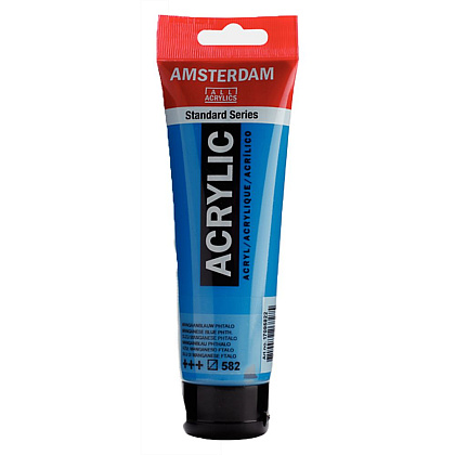 Краски акриловые "Amsterdam", 582 марганцевый ФЦ, 120 мл, туба
