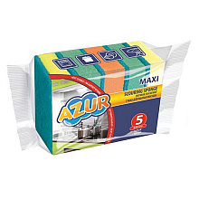 Губка кухонная для мытья посуды "Azur Maxi"