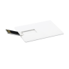 USB Flash 2.0 16 Gb VDK-009, пластик, кредитка, белый  - 3