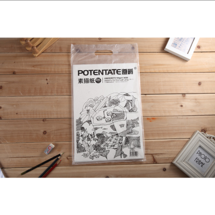 Бумага для рисования "Potentate", 180 г/м2, 78.7х109.2 см, натуральный белый - 2