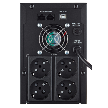 ИБП Kiper Power C2000 USB (2000VA/1200W) - 4