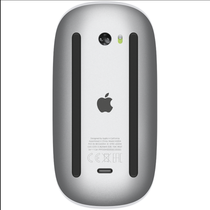 Мышь "Apple Magic Mouse A3204 / MXK53", беспроводная, белый - 2