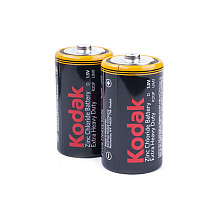 Батарейки солевые "Kodak Extra Heavy Duty D/R20", 2 шт.