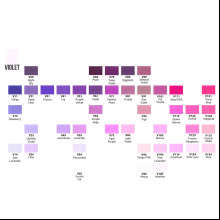 Маркер перманентный двусторонний "Sketchmarker Brush", V101 фиолетовый ирис