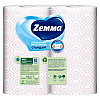 Полотенца бумажные Zemma Стандарт XXL, 2 рулона, 2 слоя, декор - 5