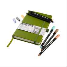 Ручка капиллярная "Sketchmarker Artist fine pen Pastel", 6 шт