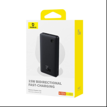 Внешний аккумулятор Baseus PPAP10A Airpow Lite Cosmic Black 10000mAh 15W, черный