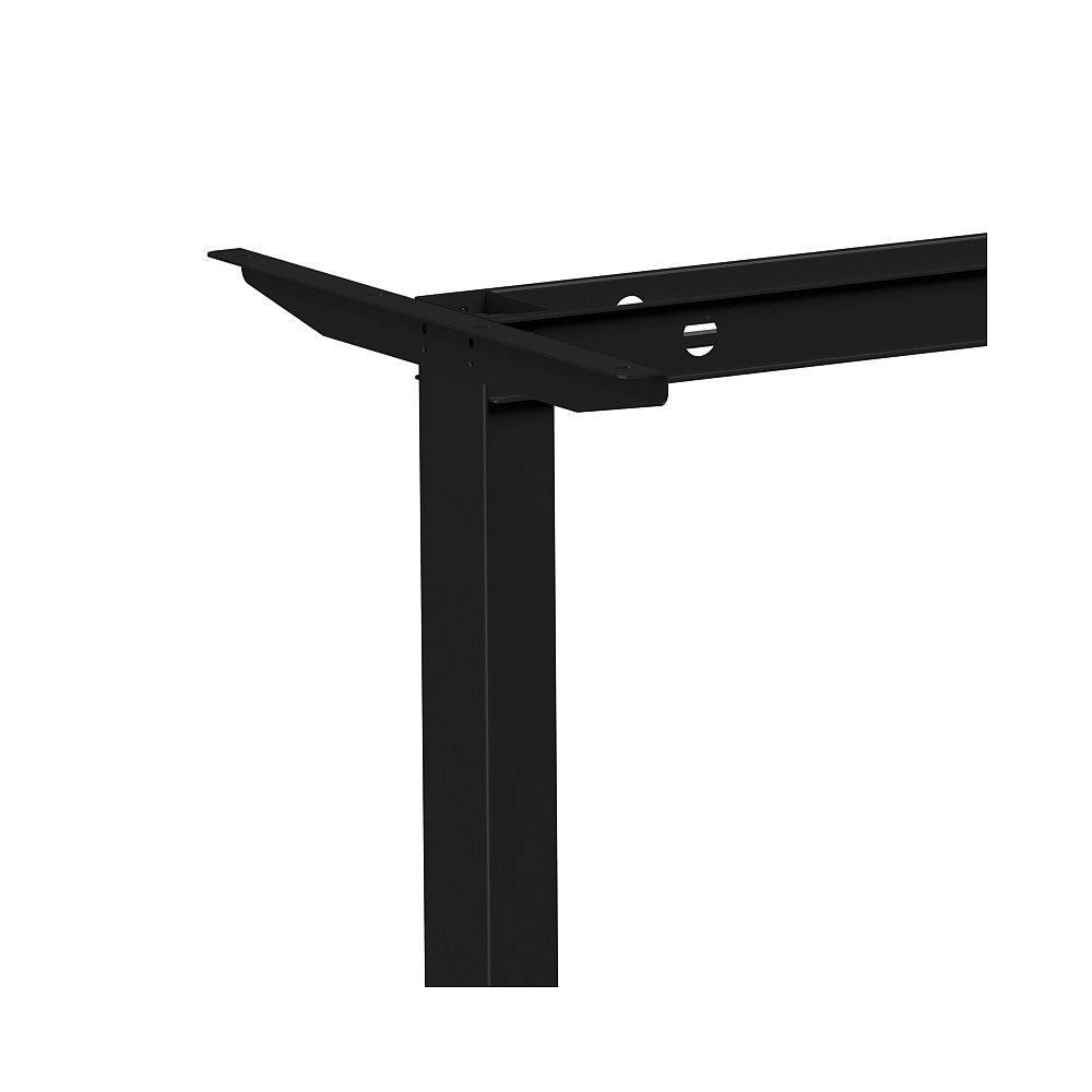 Стол с электроприводом WellDesk Basic 1300x675х18 черный/дуб хантон темный (9191456+9178197) - 4