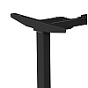 Стол с электроприводом WellDesk Prime 1300x675х18 черный/дуб термо черно-коричневый (9191461+9178193) - 7