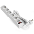 Сетевой фильтр ExeGate SP-6-5W, EX221229RUS, 6 розеток, 5 м, белый