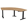 Каркас стола с электроприводом трехмоторный AOKE, Well Desk Wing Pro, черный (AK3YJYT-TYZF3-90/120/180 BK) - 6