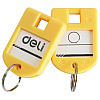 Брелок для ключей Deli "9330", 24 шт, ассорти - 4