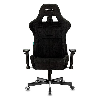 Кресло игровое Бюрократ VIKING "KNIGHT FABRIC", ткань, металл, черный - 12